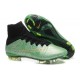 2015 Chaussures Mercurial Superfly IV FG Nouvelle Vert Noir