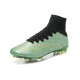 2015 Chaussures Mercurial Superfly IV FG Nouvelle Vert Noir