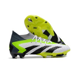 adidas Predator Accuracy.1 FG Neuf Blanc Noir Citron Lucide