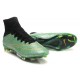 2015 Chaussures Mercurial Superfly IV FG Nouvelle Vert Noir