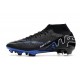 Nike Zoom Mercurial Superfly 9 Elite FG Noir Chrome Hyper Royal