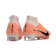 Nike Zoom Mercurial Superfly 9 Elite NU FG Givré Noir Orange Total