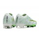 Nike Air Zoom Mercurial Vapor 15 Elite FG Blanc Vert