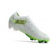 Nike Air Zoom Mercurial Vapor 15 Elite FG Blanc Vert