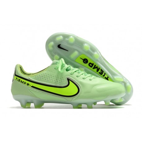 Chaussure Nike Tiempo Legend IX Elite FG Vert