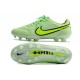 Chaussure Nike Tiempo Legend IX Elite FG Vert