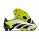 Chaussure adidas Predator Accuracy.1 L FG Blanc Noir Citron Lucide