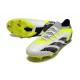 Chaussure adidas Predator Accuracy.1 L FG Blanc Noir Citron Lucide