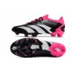 Chaussure adidas Predator Accuracy.1 L FG Noir Blanc Rose Equipe Choc