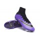 2015 Homme Chaussures Football Mercurial Superfly FG Violet Vert Noir