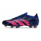 adidas Predator Accuracy.1 L FG PP Bleu Lucide Magenta Réel Equipe Noir Foncé