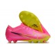 Nike Air Zoom Mercurial Vapor 15 Elite AG Rose Jaune