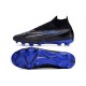 Chaussure Nike Phantom GX Elite DF FG Noir Chrome Hyper Royal