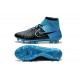 2015 Chaussures Mercurial Magista Obra FG Pas Cher Cuir Bleu Noir