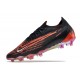 Nike Phantom GX Gripknit Elite FG Noir Cramoisi Blanc