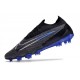 Nike Phantom GX Gripknit Elite FG Noir Chrome Hyper Royal 