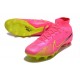 Nike Zoom Mercurial Superfly IX Elite AG Rose Jaune