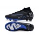 Nike Zoom Mercurial Superfly IX Elite AG Noir Chrome Hyper Royal