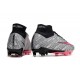 Nike Zoom Mercurial Superfly IX Elite AG Argent Métallique Hyper Rose Noir