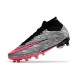 Nike Zoom Mercurial Superfly IX Elite AG Argent Métallique Hyper Rose Noir