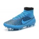 Nouvelle Homme Cramspon de Foot Nike Magista Obra FG Noir Bleu 