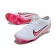 Nike Air Zoom Mercurial Vapor 15 Elite FG Blanc Rose