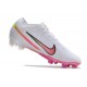 Nike Air Zoom Mercurial Vapor 15 Elite FG Blanc Rose