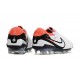 Chaussure Nike Tiempo Legend X Elite FG Blanc Noir Pourpre