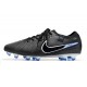 Chaussure Nike Tiempo Legend X Elite FG Noir Chrome Hyper Royal