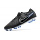 Chaussure Nike Tiempo Legend X Elite FG Noir Chrome Hyper Royal