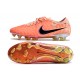 Chaussure Nike Tiempo Legend X Elite FG NU Goyave Givré Noir Orange Total