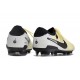 Chaussure Nike Tiempo Legend X Elite FG Beige Noir