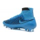 Nouvelle Homme Cramspon de Foot Nike Magista Obra FG Noir Bleu 