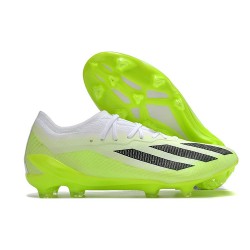 adidas X Crazyfast Messi.1 FG Crazyrush - Blanc Noir Lucid Lemon