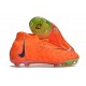 Crampons Nike Phantom Luna Elite FG Goyave Givré Noir Orange Total