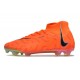 Crampons Nike Phantom Luna Elite FG Goyave Givré Noir Orange Total