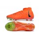 Crampons Nike Phantom Luna Elite FG Goyave Givré Noir Orange Total