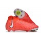 Crampons Nike Phantom Luna Elite FG Pourpre Blanc