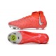 Crampons Nike Phantom Luna Elite FG Pourpre Blanc