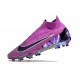 Chaussure Nike Phantom GX Elite DF FG Violet Noir