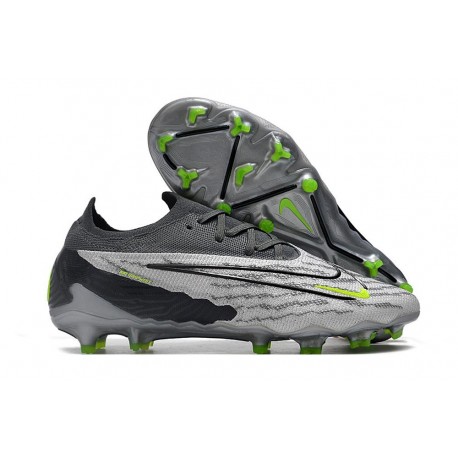 Nike Phantom GX Gripknit Elite FG Gris Noir