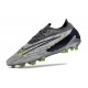 Nike Phantom GX Gripknit Elite FG Gris Noir