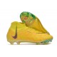 Crampons Nike Phantom Luna Elite FG Jaune