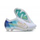 Crampons Nike Zoom Mercurial Vapor XV Elite FG Blanc Bleu Or