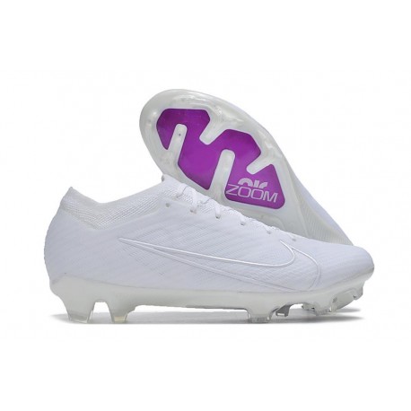 Crampons Nike Zoom Mercurial Vapor XV Elite FG Blanc Violet