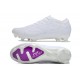 Crampons Nike Zoom Mercurial Vapor XV Elite FG Blanc Violet