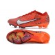 Crampons Nike Zoom Mercurial Vapor XV Elite FG MDS Carmin Clair Ivoire Pâle Mandarine Vif