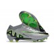 Crampons Nike Zoom Mercurial Vapor XV Elite FG Gris Noir Vert