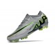 Crampons Nike Zoom Mercurial Vapor XV Elite FG Gris Noir Vert