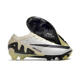 Crampons Nike Zoom Mercurial Vapor XV Elite FG Blanc Noir